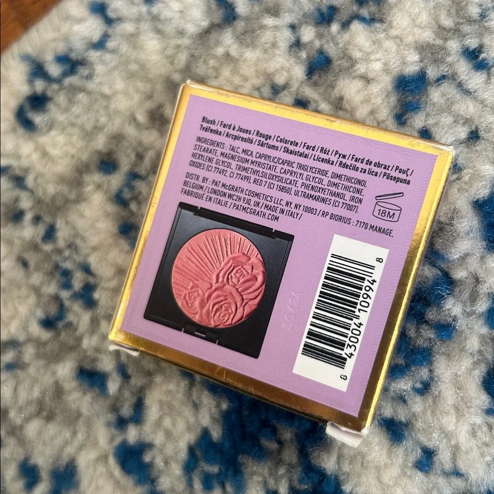 Pat McGrath Labs Bridgerton Eyeshadow Palette Limited edition and divine blush